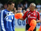 Schalkes Innenverteidigung: Benedikt Höwedes und Marcelo Bordon (Foto: firo).