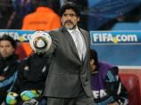 WM: Maradonas Pilgerweg vor Deutschland-Spiel