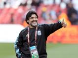 England: Maradona bei Aston Villa im Gespräch