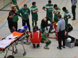 Halle Essen: Horrorverletzung überschattet Quali-Start