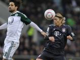 Wolfsburg: Später Ausgleich gegen die Bayern