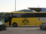 BVB: Mannschaftsbus geblitzt - Marseille-Abflug verzögert