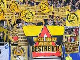 Kein Zwanni: BVB-Fans protestieren in Wolfsburg