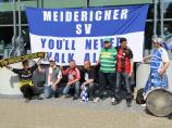 MSV Duisburg: Fanmarsch am Dienstagabend