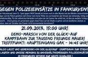 Schalke: Fans demonstrieren gegen Polizei