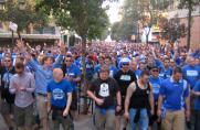 Schalke: Fans beeindrucken mit Marsch durch Madrid