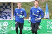 Markus Schubert (links) ist die Zukunft beim FC Schalke, Alexander Nübel wird im Sommer gehen (