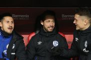 Verlassen Schalke: Steven Skrzybski (v. l.), Mark Uth und Fabian Reese (