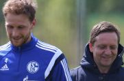 Benedikt Höwedes und Horst Heldt arbeiteten bereits auf Schalke zusammen.