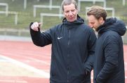 Das neue verantwortliche Duo beim WSV: Trainer Pascal Bieler (r.) und der sportliche Leiter Thomas Richter.