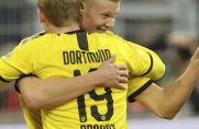Das neue Traumduo beim BVB: Julian Brandt und Erling Haaland.