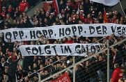 Auch die Fans von Union Berlin protestierten gegen TSG-Mäzen Dietmar Hopp.