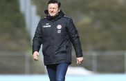 Gewann mit Rot-Weiss Essen 3:1 in Bonn: RWE-Trainer Christian Titz (