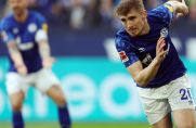 Everton-Leihgabe Jonjoe Kenny für Schalke in Aktion -