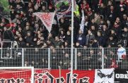 Die Fans von Rot-Weiß Oberhausen unterstützen ihren Verein auch in Krisen-Zeiten hervorragend.