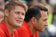 Holger Heppe (U19-Co-Trainer Preußen Münster, links) verstarb im Alter von nur 33 Jahren an den Folgen eines Hirntumors.