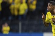 Alexander Isak stand bis zum vergangenen Sommer beim Fußball-Bundesligisten Borussia Dortmund unter Vertrag.
