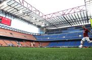 Anfang März fand das Ligaspiel zwischen dem AC Mailand und dem CFC Genua ohne Zuschauer statt.