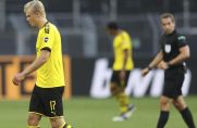 Erling Haaland von Borussia Dortmund musste gegen die Bayern vorzeitig ausgewechselt werden.