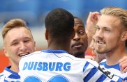 Endlich! Der MSV Duisburg darf sich wieder über einen Sieg freuen.