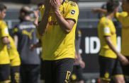 Symbolisch: Borussia Dortmunds Sturmtalent Erling Haaland (vorne) schlägt die Hände vors Gesicht.