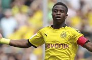 Ein gewohntes Bild: Borussia Dortmunds Sturmtalent Youssoufa Moukoko beim Torjubel.