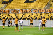 Dynamo Dresden hat den Abstieg in die 3. Liga akzeptiert.