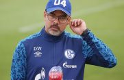 Musste mal wieder eine Niederlage erklären: Schalke-Trainer David Wagner.