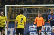 Guido Burgstaller leitete mit seinem Treffer zum 1:4 die wahnsinnige Aufholjagd im Derby in Dortmund ein, das am Ende mit einem 4:4-Remis in die Geschichte einging.