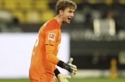 Schalke-Torwart Frederik Rönnow geht optimistisch ins Duell gegen den VfB Stuttgart.