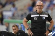 Magdeburgs Trainer Thomas Hoßmang hat zwei Spieler suspendiert.