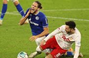 Schalke-Stürmer Goncalo Paciencia beim 1:1 gegen den VfB Stuttgart am Freitag.