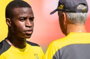 BVB-Talent Youssoufa Moukoko könnte am Samstag zum jüngsten Spieler der Bundesliga-Geschichte werden.