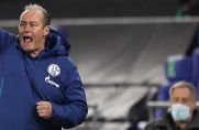 Huub Stevens verabschiedet sich mit dem DFB-Pokal-Achtelfinal-Einzug als Trainer des FC Schalke 04.