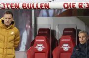 RB-Trainer Julian Nagelsmann kann sich über eine lange Zusammenarbeit mit Joscha Wosz freuen.