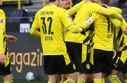 Jubel beim BVB: Gegen den FC Augsburg feierten Julian Brandt (ganz links) und Co. einen 3:1-Sieg.