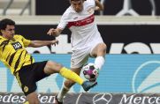 Borna Sosa (r.) vom VfB Stuttgart darf ab sofort für Deutschland spielen.
