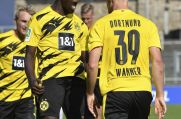 Richmond Tachie erzielte das 1:0 für die Borussia, Dominik Wanner das 2:0 gegen Bergisch Gladbach.