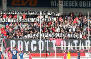 Rot-Weiß Oberhausen: RWO-Fans rufen mit Spenden-Aktion zu WM-Boykott auf