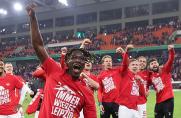RB-Hattrick perfekt: Olmo führt Leipzig wieder ins Pokalfinale