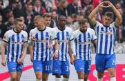 Bundesliga: Auch die Hertha lebt noch - Trio gewinnt im Abstiegskampf