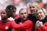 Bundesliga: Leipzigs Forsberg will mit Sieg gegen Bayern dem BVB helfen