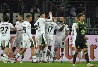 Bundesliga: Casteels patzt - Gladbach überrollt Wolfsburg 