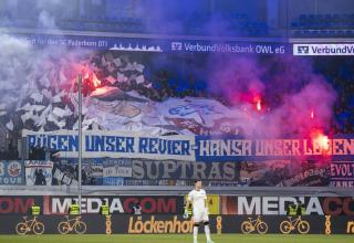 2. Bundesliga: „Hohe kriminelle Energie“ - Paderborn über Rostocker Fans