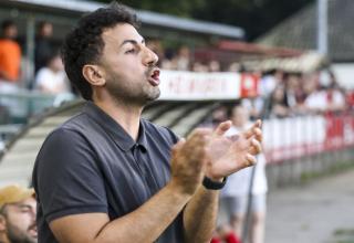 Kann nur loben: Sleiman Salha, Trainer des SV Schermbeck.