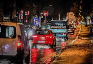 RWE: Verkehrschaos an der Hafenstraße bleibt bis weit in die Rückrunde