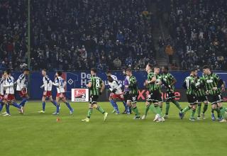 Beim Nordduell zwischen dem HSV und Hannover 96 kam es beinahe zum Spielabbruch. 
