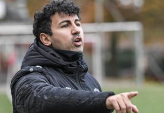 SV Schermbeck 2020-Trainer Sleiman Salha hat mit seinem Team eine realistische Chance auf den Aufstieg in die Regionalliga-West