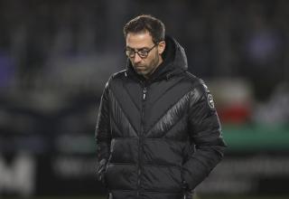 MSV-Trainer Boris Schommers war nach der 1:3-Pleite gegen Preußen Münster frustriert. 