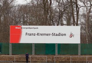 Das Franz-Kremer-Stadion in Köln wird am Freitag fest in Alemannia-Hand sein.